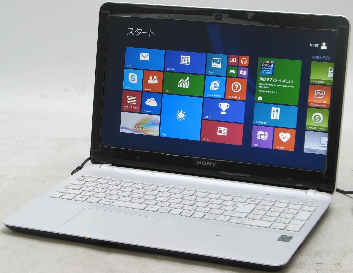 保存版】 VAIO SONY SVF153B1GN #1 ノートパソコン Pentium-3556U/大