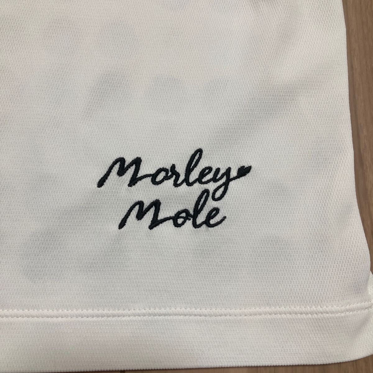 ホンマゴルフ　半袖ゴルフシャツ　M レディースゴルフウェア　ゴルフシャツ　白　ホワイト　本間ゴルフ Morley Mole