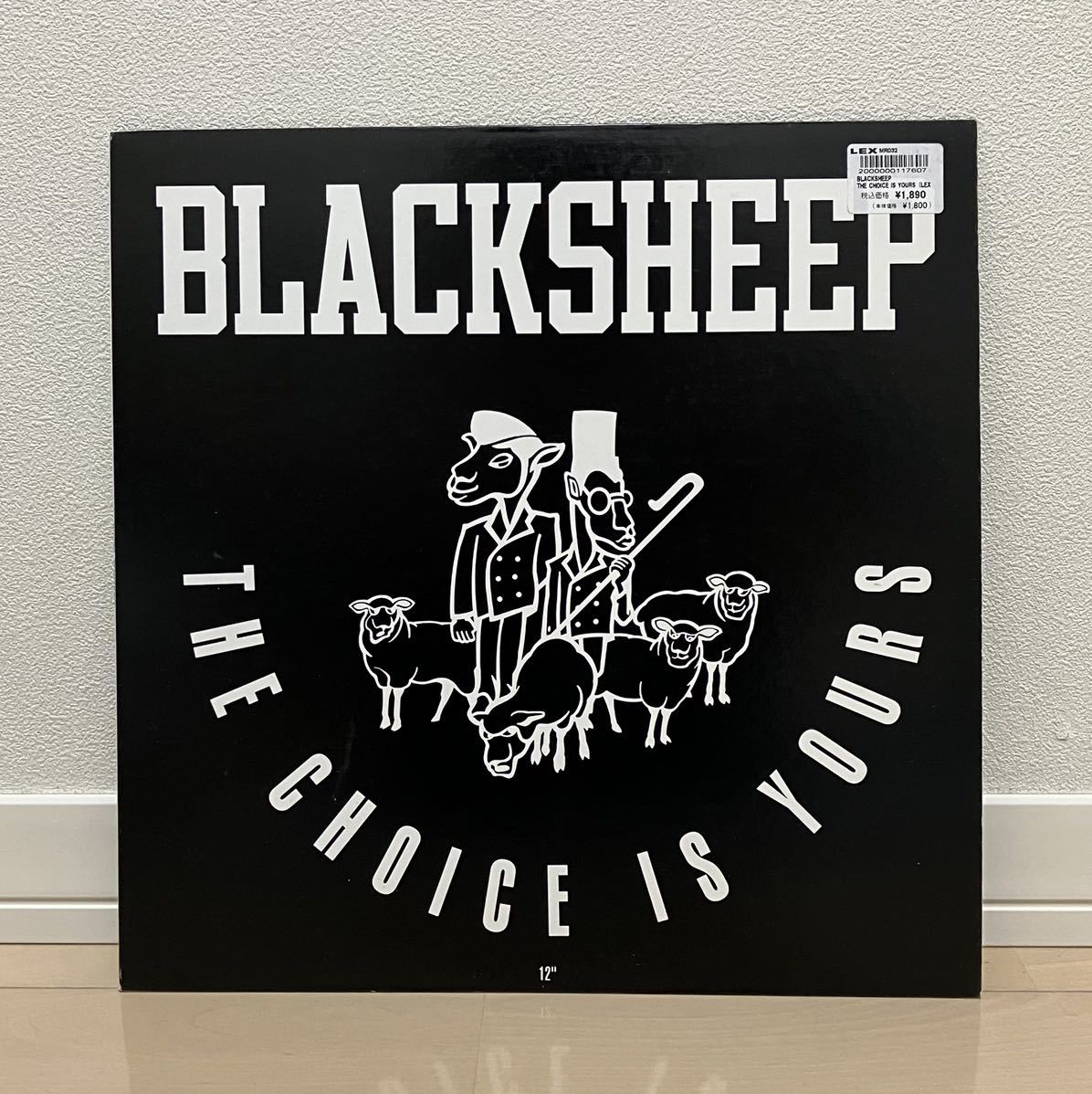 BLACK SHEEP THE CHOICE IS YOURS レコード 激レア 美品 HIPHOP バイナル 12inch 廃盤 クラシック 西海岸 ラップ california new york_画像1