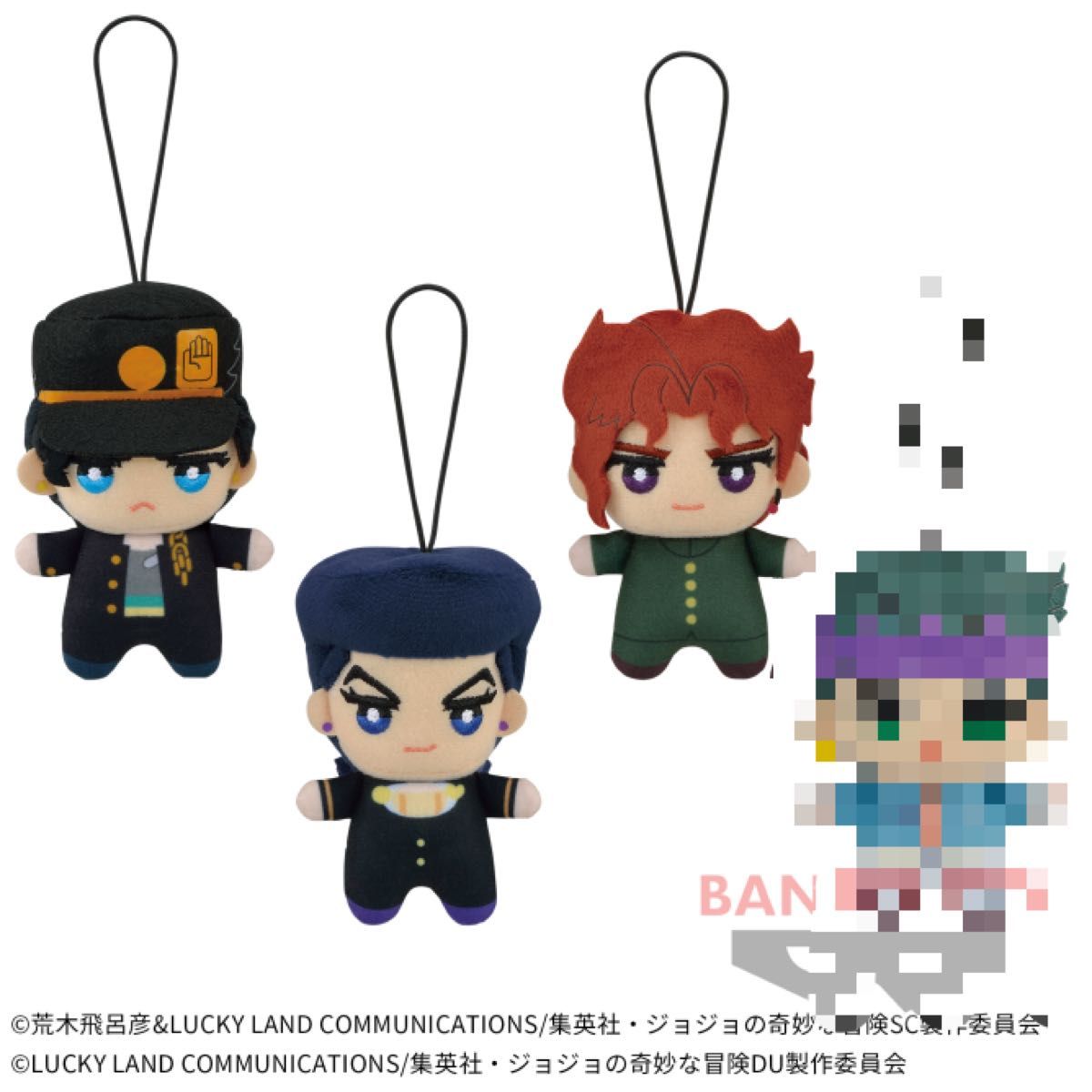 ジョジョの奇妙な冒険 ちみっともぬい JOJO WORLD vol 2 3部 4部 ジョジョの奇妙な冒険 ちみっともぬい JOJO WORLD vol 2 3部 4部