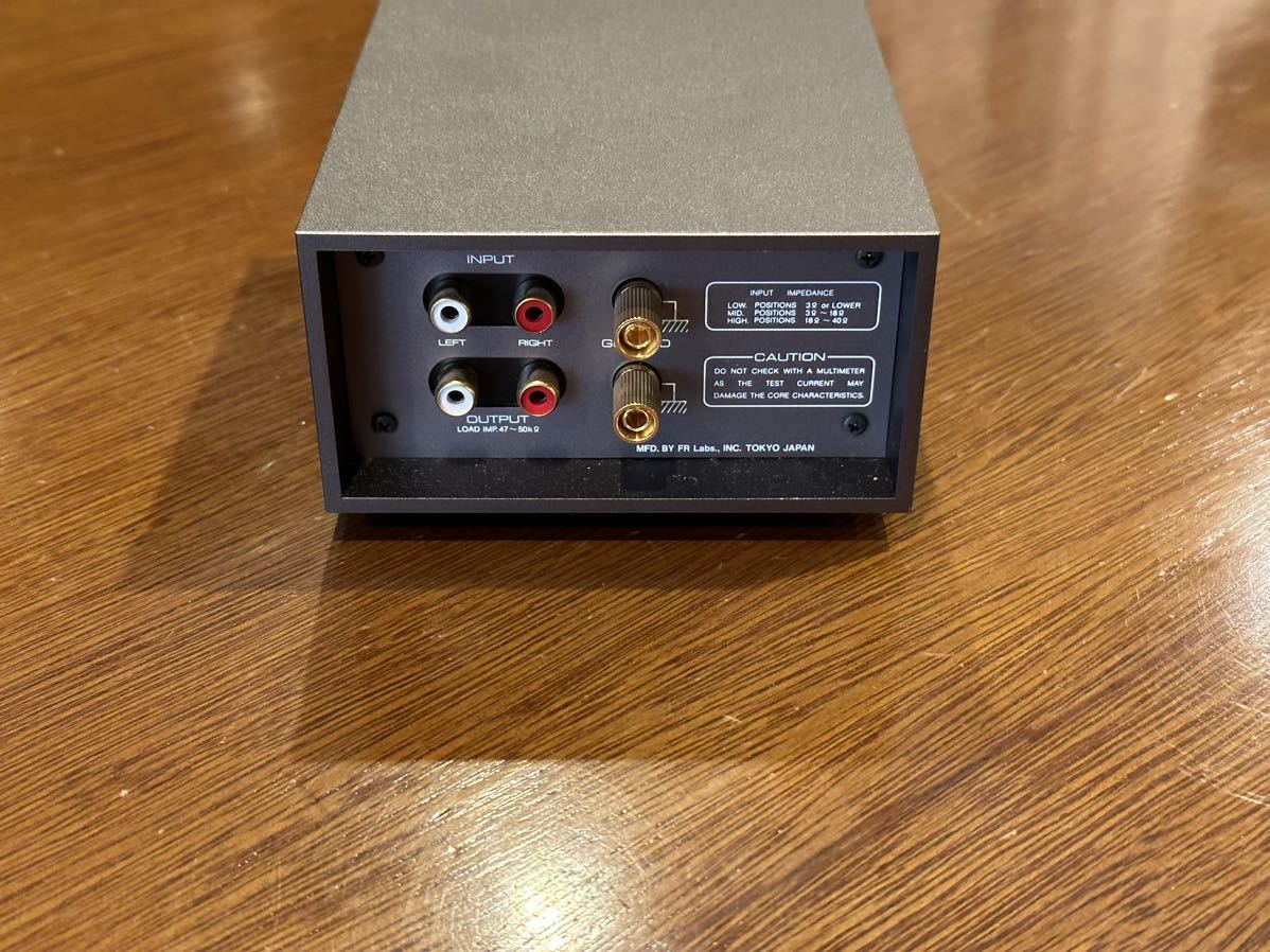 貴重 fidelity research XG-7 MC 昇圧トランス フィデリティ 貴重 fidelity research XG-7 MC 昇圧トランス フィデリティ