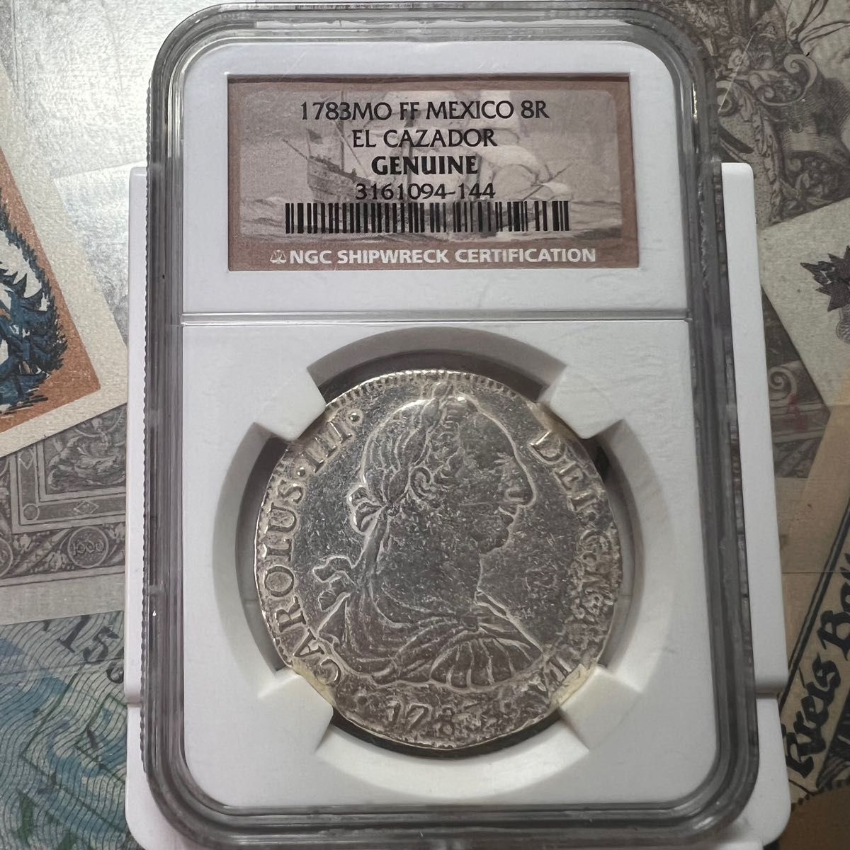 メキシコ 8レアル銀貨 カルロス3世 沈没船|Yahoo!フリマ(旧 メキシコ 8レアル銀貨 カルロス3世 沈没船|Yahoo!フリマ(旧