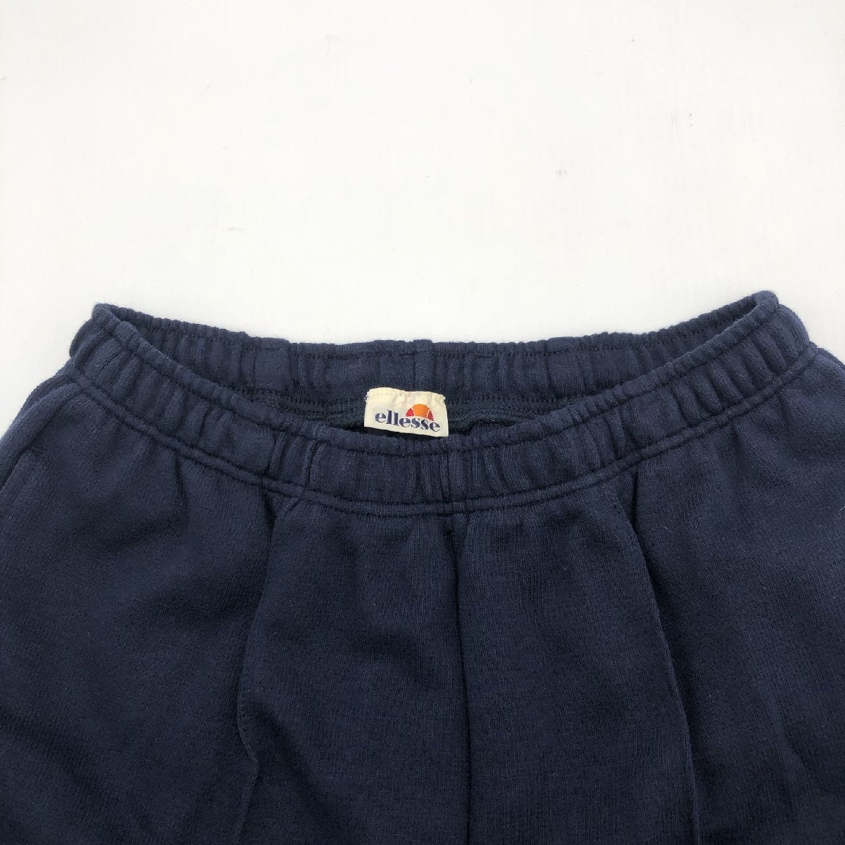 ellesse エレッセ スウェットパンツ レディース Oサイズ ルームウェア トレーニング 未使用タグ付 ズボン ネイビー 【道楽札幌】_画像3