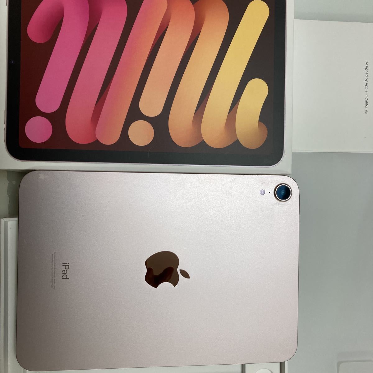 当店売れ筋 iPadmini 8.3インチ 第6世代 64GB Wi-Fiモデル ピンク 新品ケース、液晶保護ガラス付 タブレット 