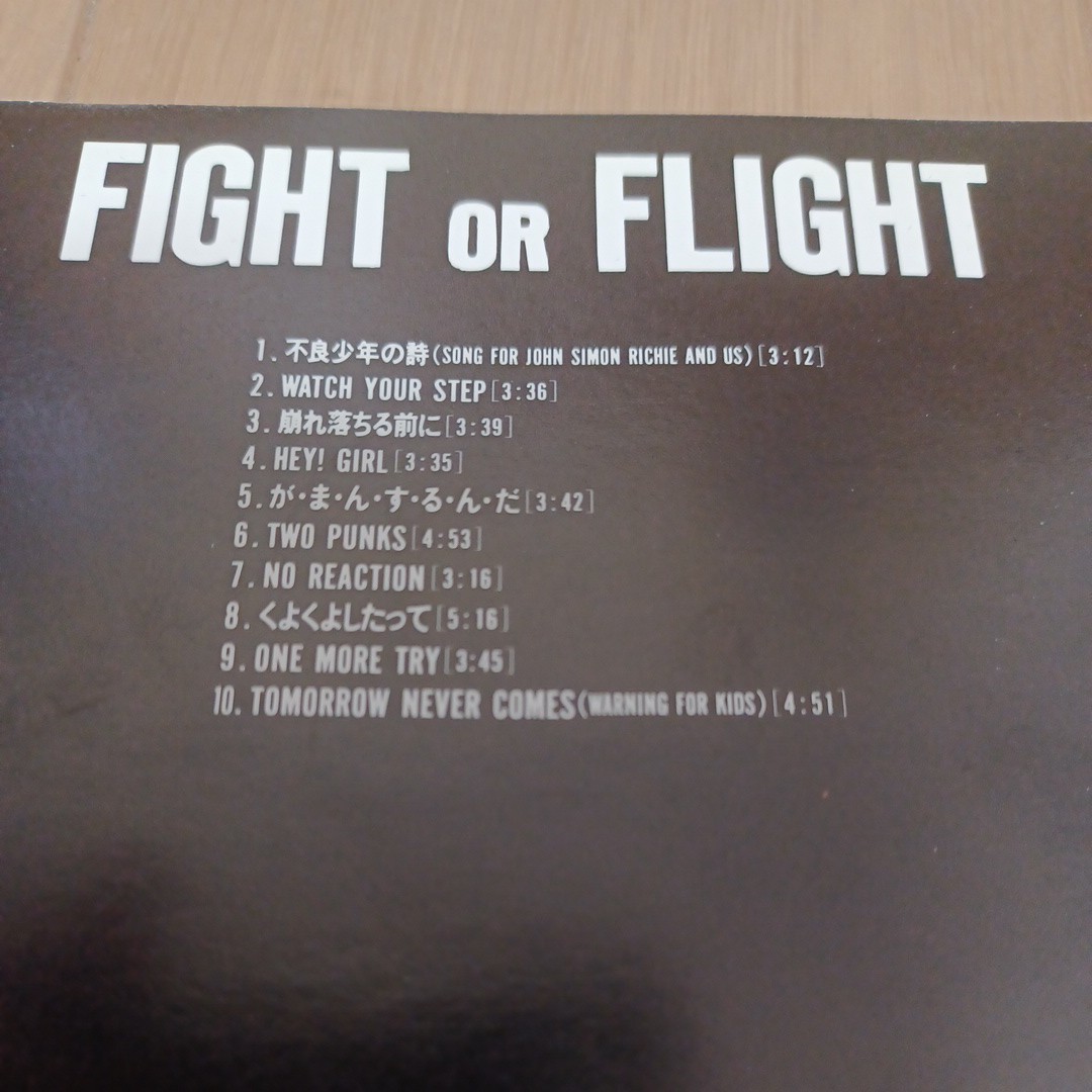 THE MODS FIGHT OR FLIGHT CD選書　ザ・モッズ_画像2