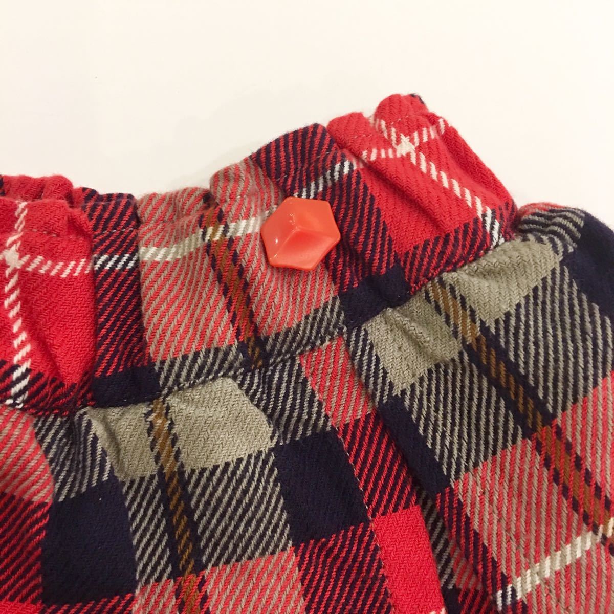 [ новый товар не использовался ]Seraphse черновой юбка проверка красный красный оборка 110cm ska хлеб tartan проверка нижний шорты брюки есть 