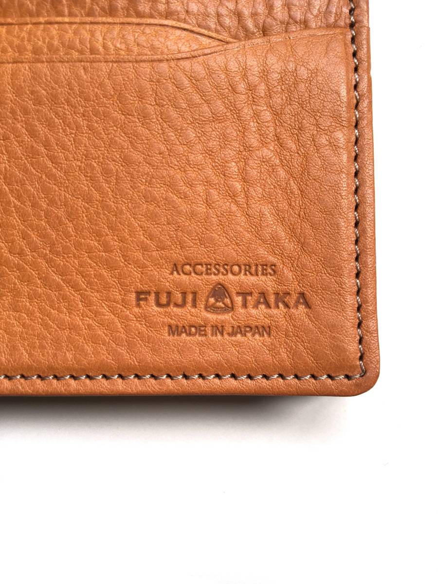 新品 FUJITAKA フジタカ 名刺入れ カードケース カード入れ 緑 グリーン ブライドルレザー 限定品 日本製 定価1.7万 正規品_画像8