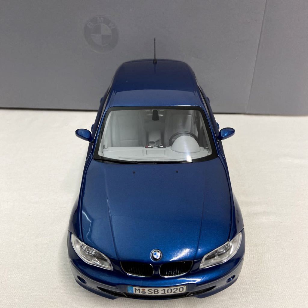 BMW ディーラー特注 KYOSHO 1/18 1er E87 京商 1シリーズ ブルー BMW ディーラー特注 KYOSHO 1/18 1er E87 京商 1シリーズ ブルー