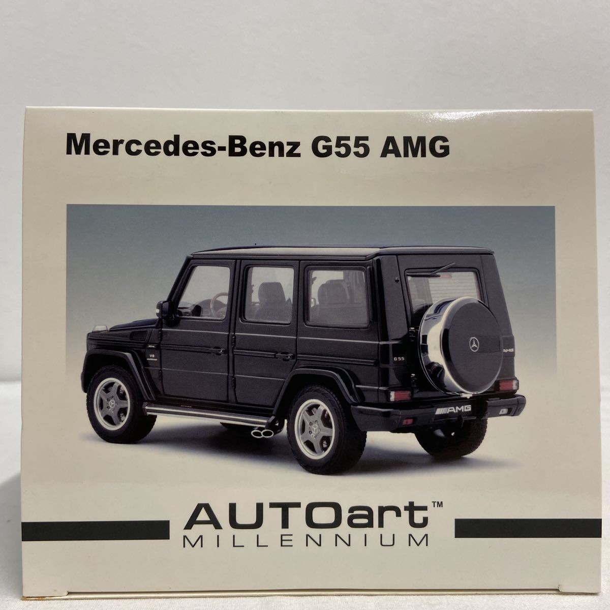 AUTOart 1/18 Mercedes Benz G55 AMG Black オートアート メルセデスベンツ Gクラス W463 ミニカー モデルカー ゲレンデ_画像3