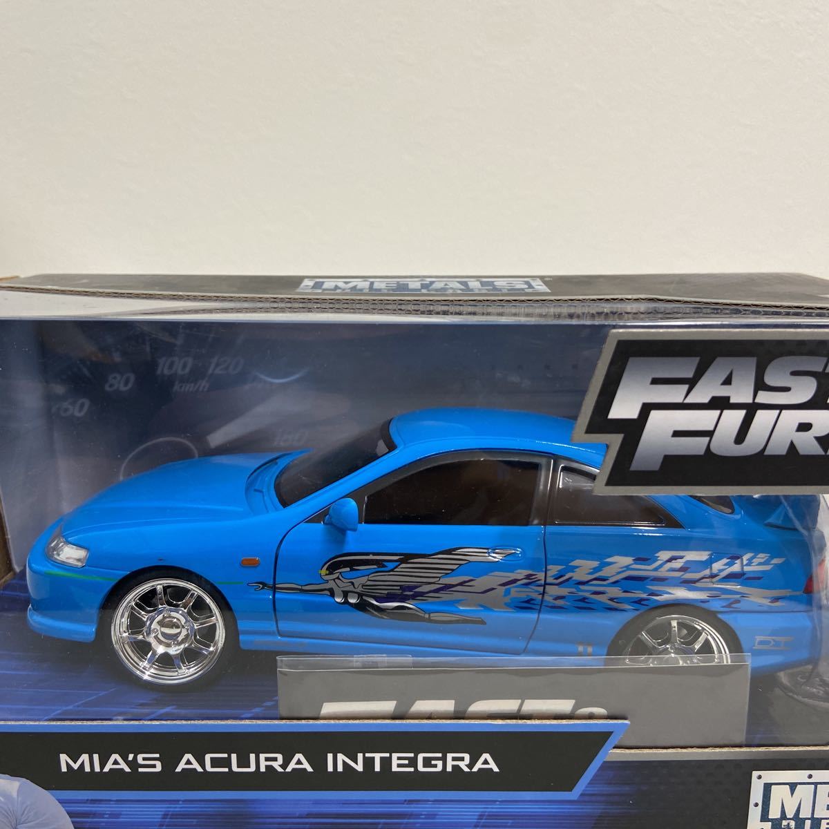 Jada toys 1/24 FAST&FURIOUS ACURA INTEGRA Mia's ワイルドスピード ミア ホンダ インテグラ HONDA DC2 TYPE R 完成品 ミニカー_画像8