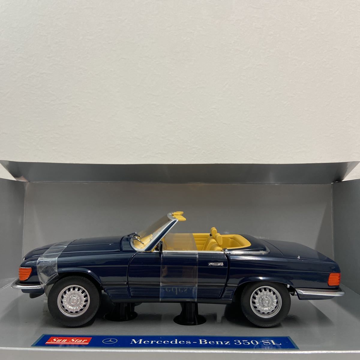 Sun Star 1/18 Mercedes Benz 350SL サンスター メルセデスベンツ SLクラス R107 クラシックカー ミニカー モデルカー 検索 300 SL_画像6