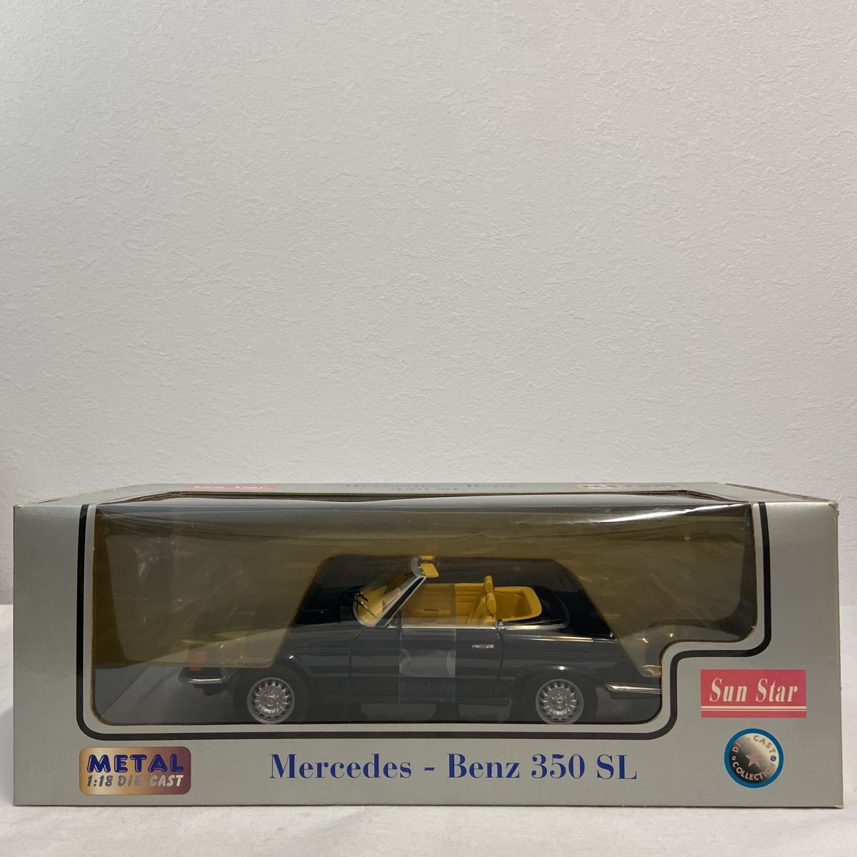 Sun Star 1/18 Mercedes Benz 350SL サンスター メルセデスベンツ SLクラス R107 クラシックカー ミニカー モデルカー 検索 300 SL_画像2