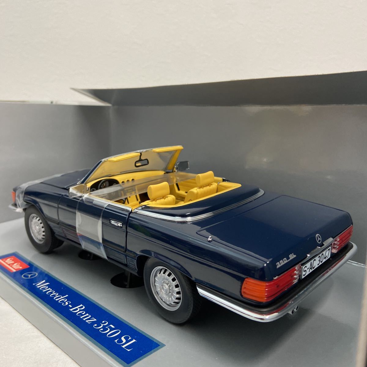 Sun Star 1/18 Mercedes Benz 350SL サンスター メルセデスベンツ SLクラス R107 クラシックカー ミニカー モデルカー 検索 300 SL_画像8