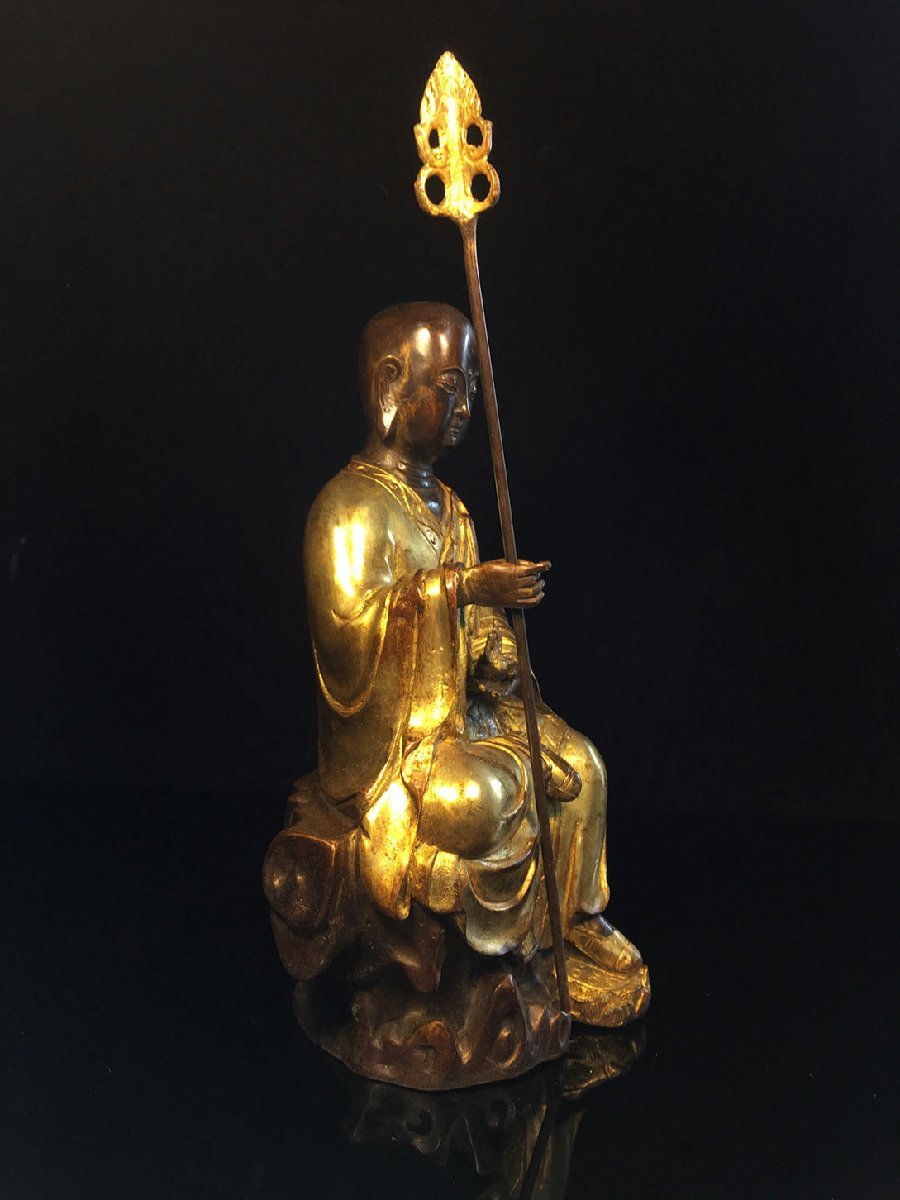 オンラインストア特注 【錦間】蔵出し品 R317清時代 仏教古美術