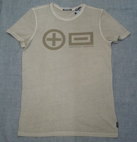 新品CHIEMSEE(キムジー)メンズTシャツSABANG 15-1306 OXFORD TAN (XL)