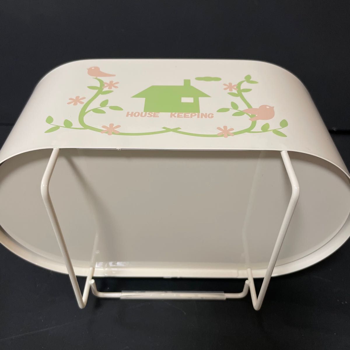 日本製　クロムメッキ　ピンチボックス 洗濯バサミ入れ　収納ボックス　小物入れ