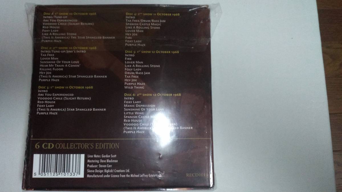 6CD ＢＯＸ】ジミ・ヘンドリックス/ ＷＩＮＴＥＲＬＡＮＤ 商品细节