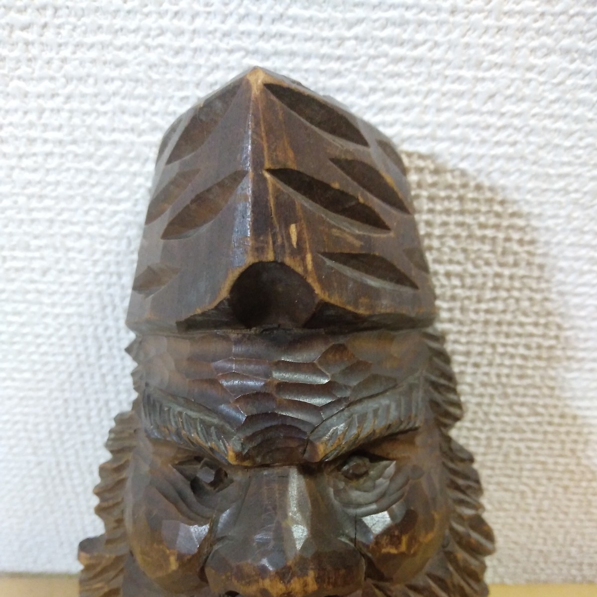 壁掛け ニポポ アイヌ 木彫 壁掛け - 置物、オブジェ 壁掛け ニポポ アイヌ 木彫 壁掛け - 置物、オブジェ