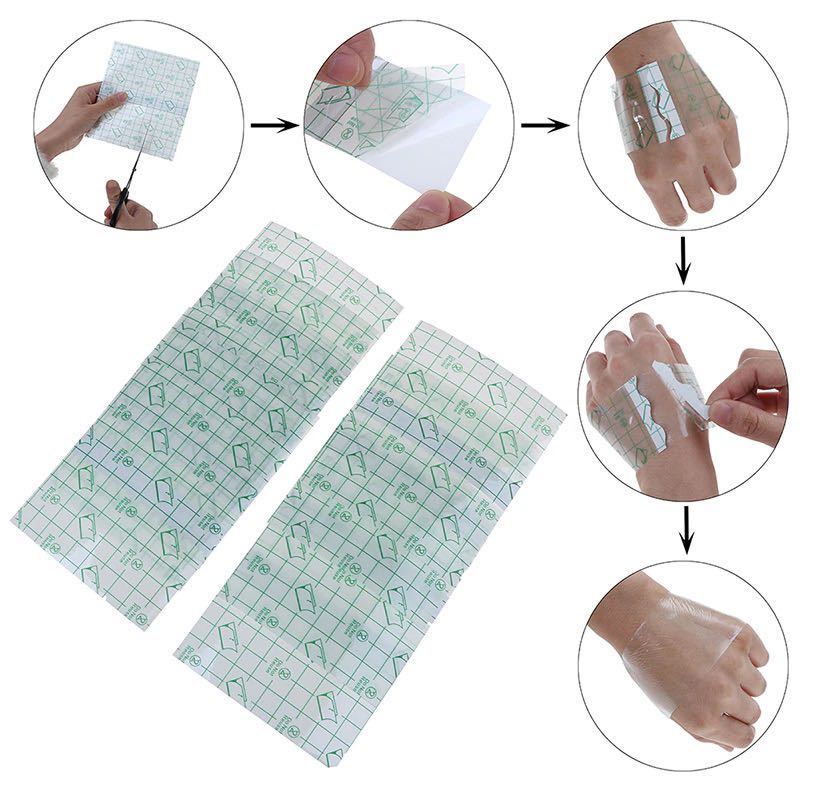 【匿名配送】透明 テープ フィルム 防水 創傷被覆材 固定 手湿疹 衛生用品の画像5