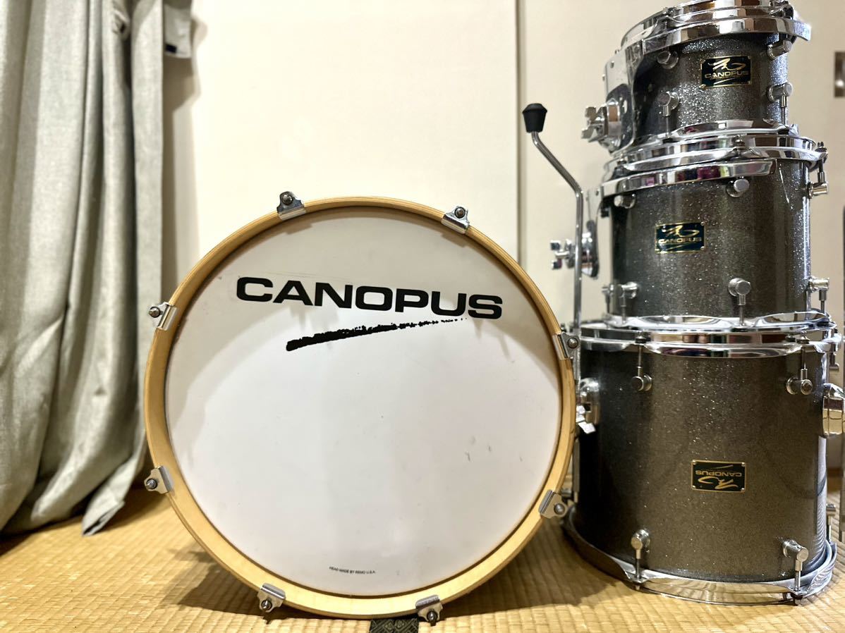 カノウプス CANOPUS R.F.M. RFM ドラムセット4点 バスドラム