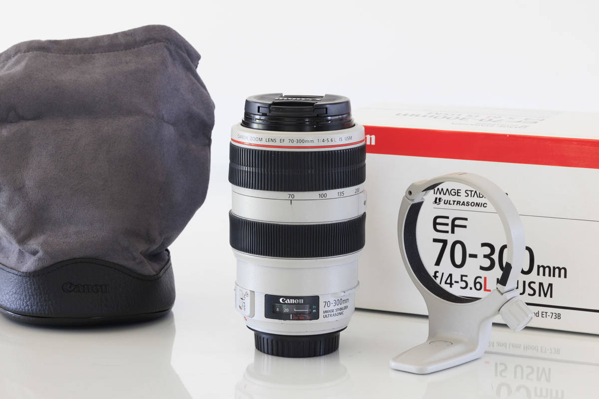 送料無料】EF70-300mm F4-5.6L IS USM キヤノン【別売 純正 三脚座付き