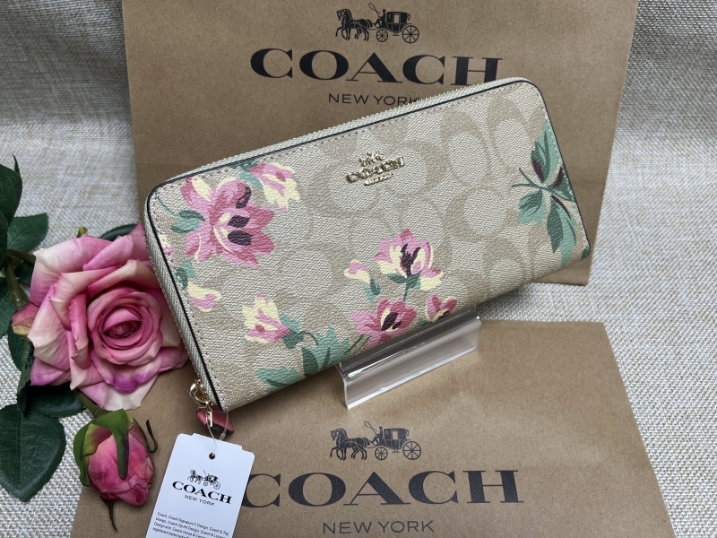 COACH 財布 コーチ 長財布 シグネチャーアコーディオン ジップ COACH 財布 コーチ 長財布 シグネチャーアコーディオン ジップ