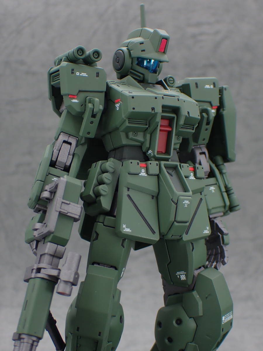 ヤフオク! - HG ジムスパルタン RGM-79S 1/144 塗装済み完成品