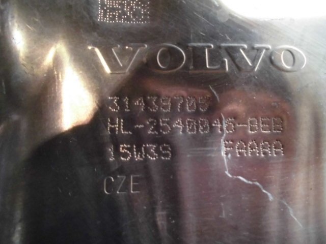 VOLVO V60 right steering wheel diesel catalyst catalyzer 31439705