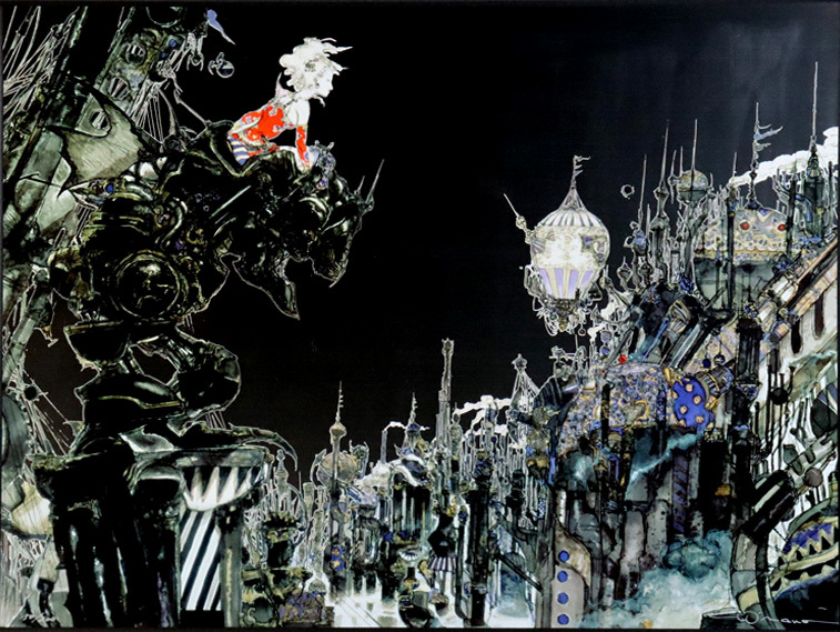 ○天野喜孝○街DX○FF6○ファイナルファンタジー○代表作○激 ○天野喜孝○街DX○FF6○ファイナルファンタジー○代表作○激