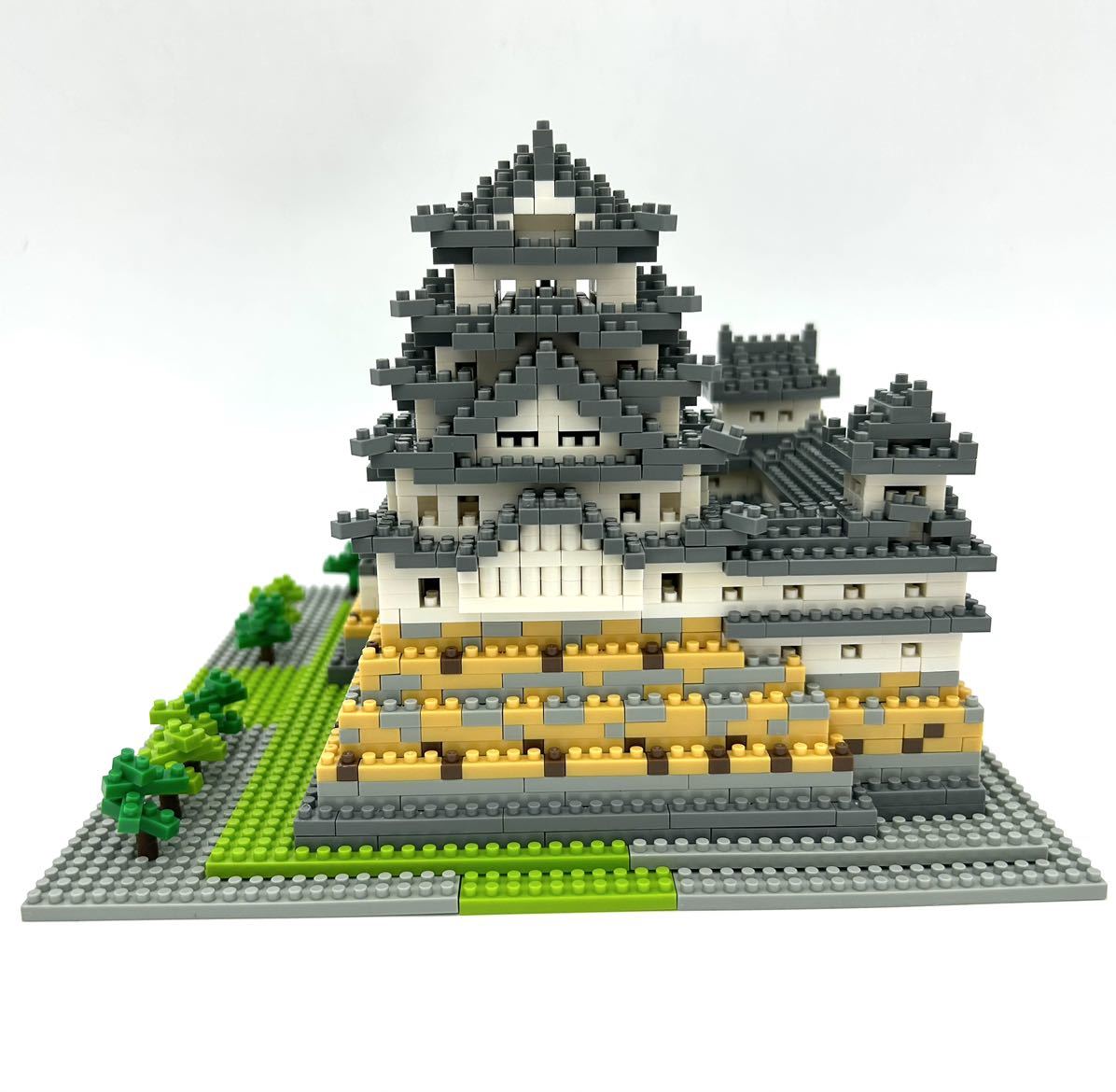 ◯ナノブロック　姫路城　組み立て済◯nano block NB-006 約2200ピース_画像5