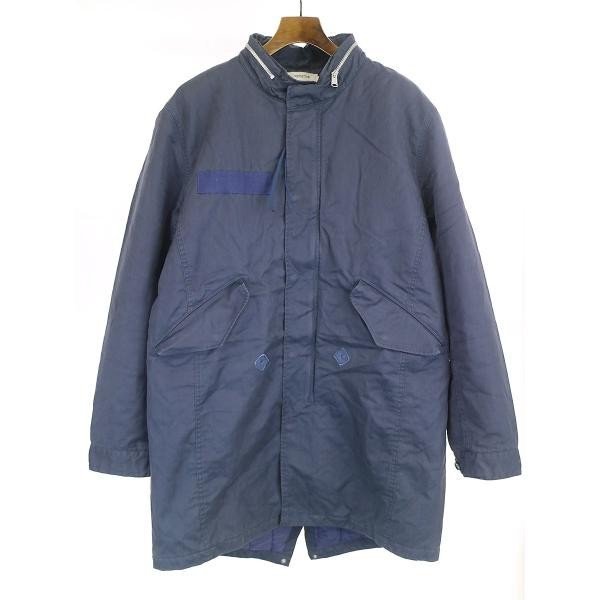 nonnative ノンネイティブ 14AW TROOPER PUFF COAT C/N OXFORD ミリタリーコート ネイビー 3 メンズ