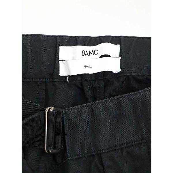 OAMC オーエーエムシー REGS PANT ジップクロップドパンツ ブラック XS メンズ ITN4Z6JAUF6C_画像3