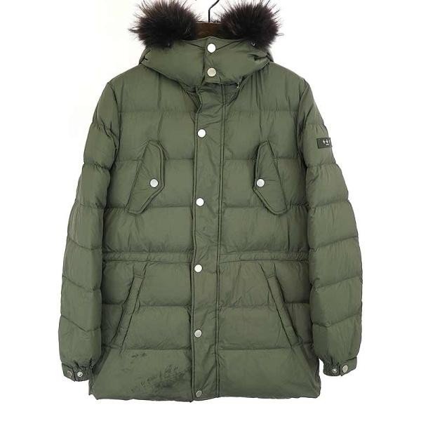 TATRAS タトラス 18AW スティルアッシュミドル丈ダウンコート カーキ 2 メンズ ITKK1NY8NO74_画像1