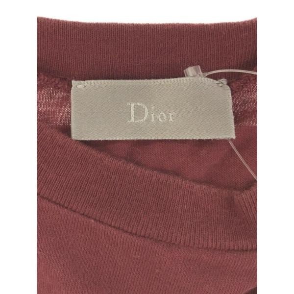 Dior HOMME ディオールオム 14SS パッチワークプリントTシャツ バーガンディ XXS メンズ ITAMWR6ETT7G_画像3