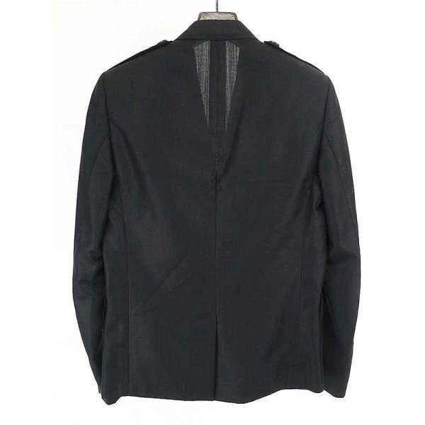 愛用 Dior HOMME IT22EHGBWZ1M メンズ 44 ブラック ウールポリエステル