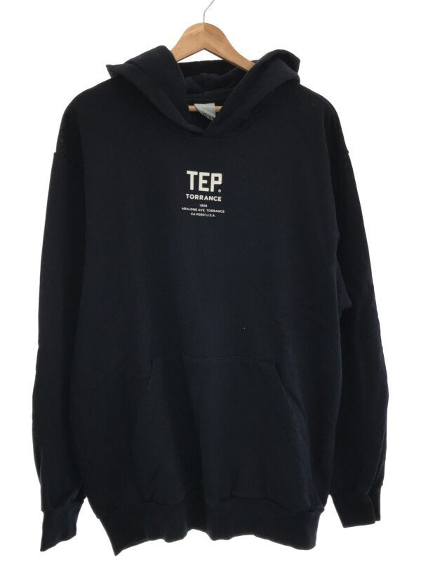 THE ENNOY PROFESSIONAL エンノイプロフェッショナル ×pliiilleeasse TEP HOODIE プルオーバースウェットパーカー ネイビー サイズ：L_画像1