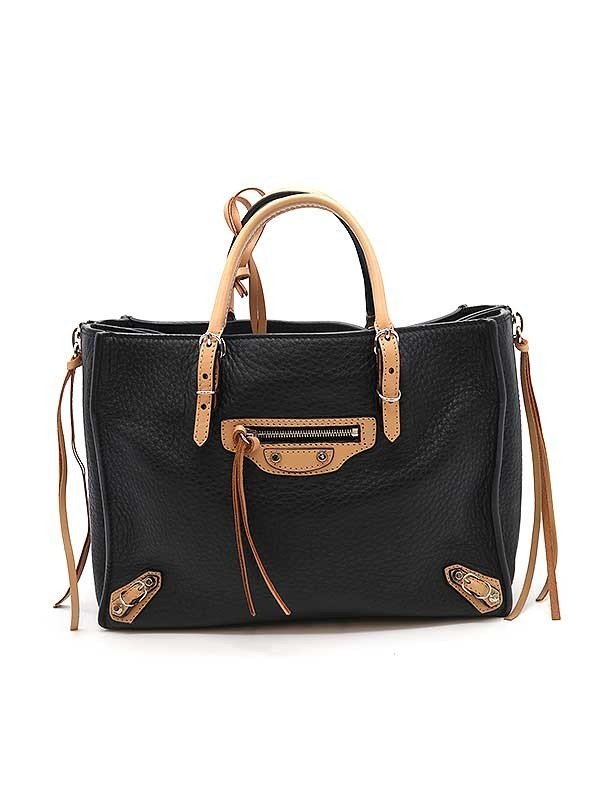 激安 バレンシアガ BALENCIAGA クラシッククリップM ブラック 273022