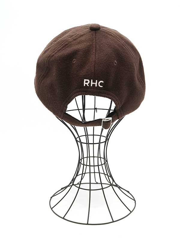 RHC Ron Herman アールエイチシー ロンハーマン R Logo Cap ロゴ刺繍キャップ ブラウン_画像3