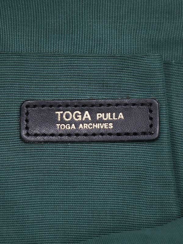 TOGA PULLA トーガ プルラ 3WAYファートートバッグ ブラック_画像5