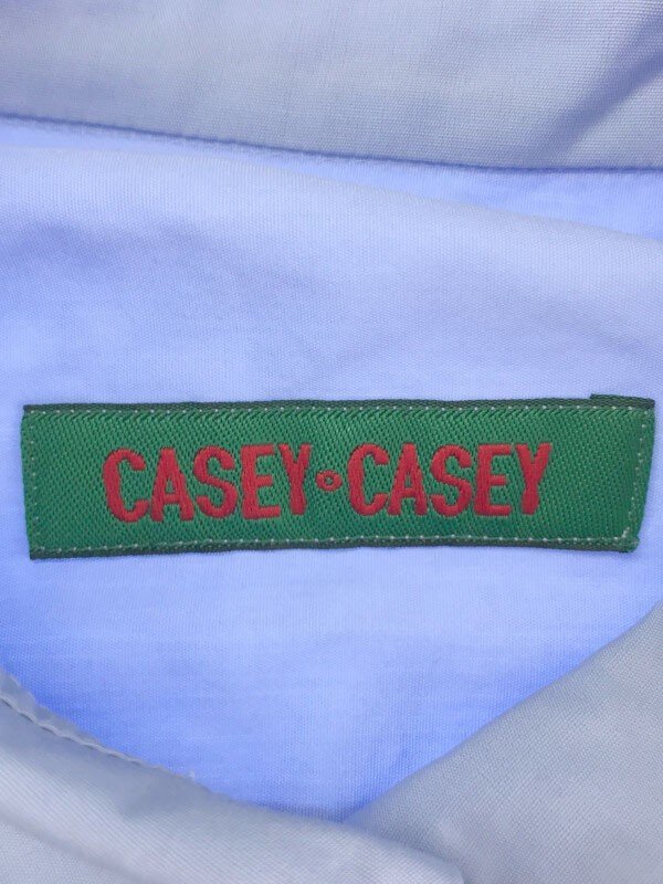 CASEY CASEY ケイシー ケイシー 19AW C CHRISTY 2 ギャザーシャツブラウス ブルー S_画像3