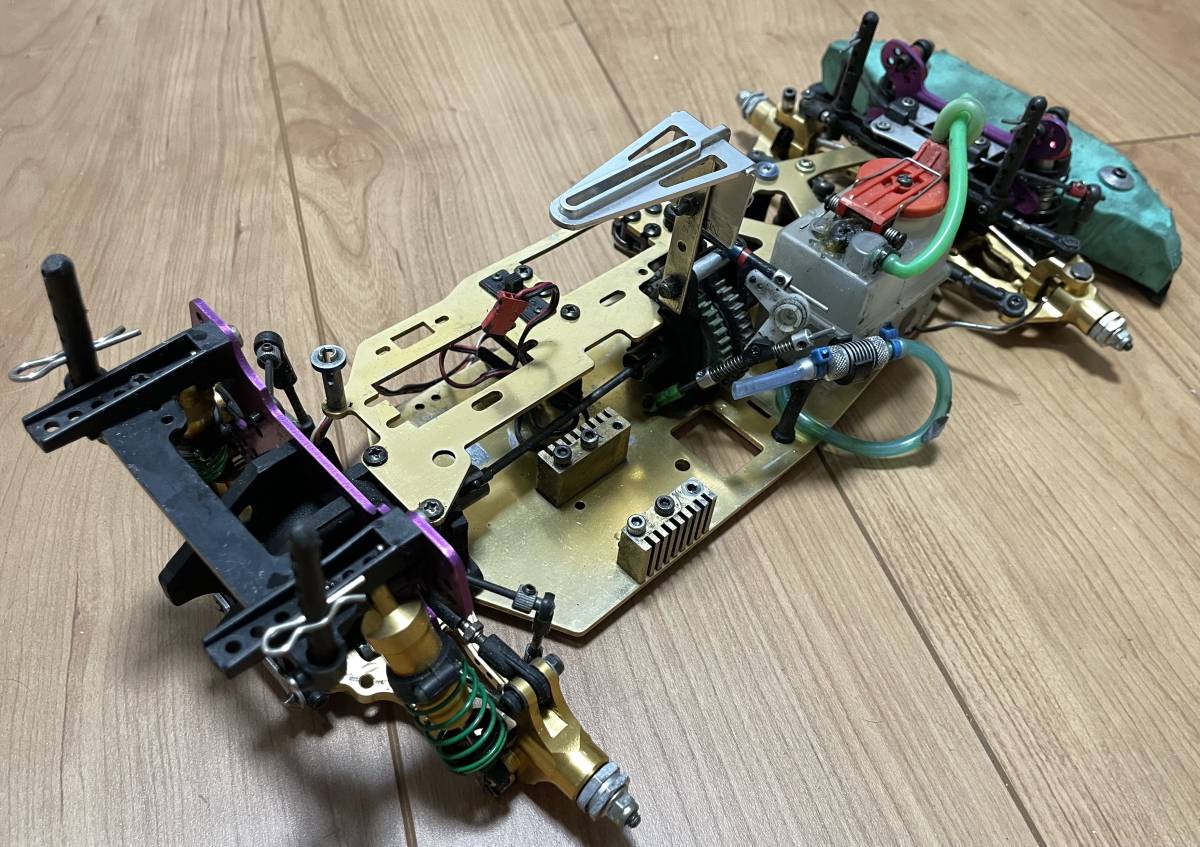 希少 京商 GP-10 スーパーテン FW-02シャーシ 2スピードやアルミ 希少 京商 GP-10 スーパーテン FW-02シャーシ 2スピードやアルミ