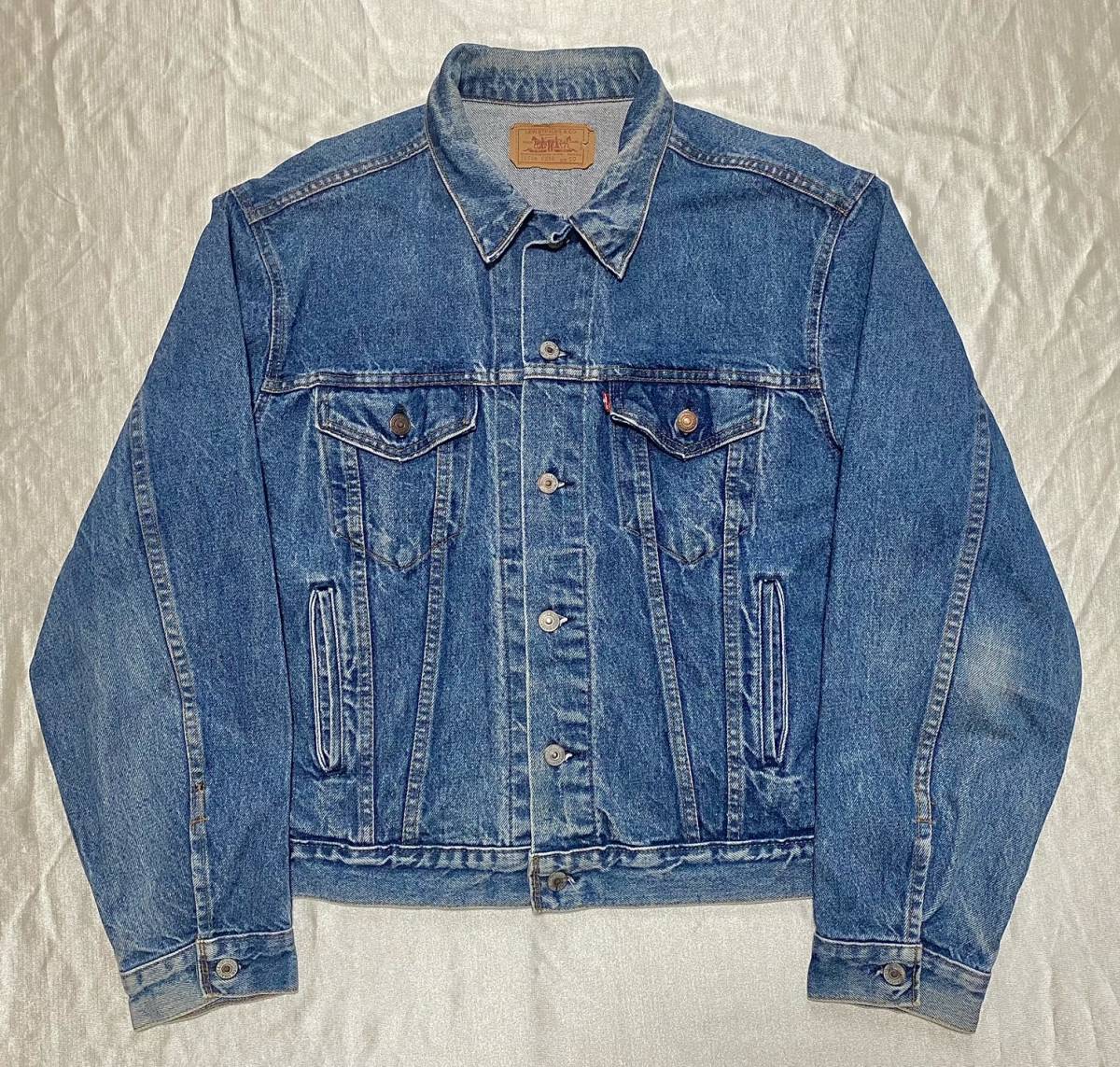 80s～ Levi's リーバイス 70506 -0216　size 50　MADE IN USA アメリカ製　デニム ジャケット_画像1