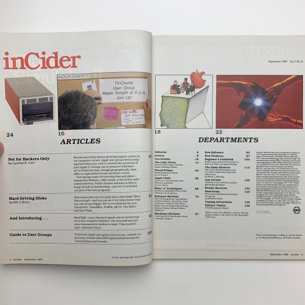 inCider The Apple Ⅱ Journal 1985 год 9 месяц 2-k2