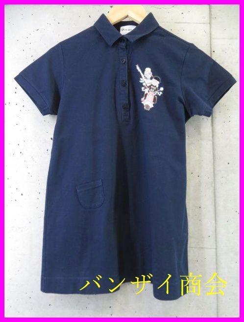 [ postage 300 jpy possible ]019m15* superior article *. sweat speed .*PICONEpiko-ne gorgeous embroidery short sleeves dry polo-shirt 1/ made in Japan / jacket / Golf / lady's / woman 