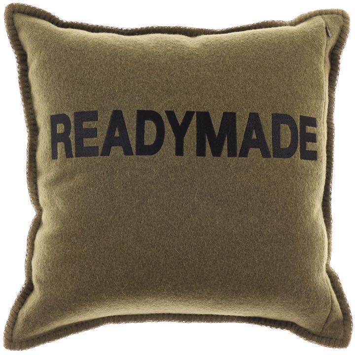 新品 READYMADE Cushion ワッペン ロゴ クッション RM-E01-027-UM93 レディメイド_画像2