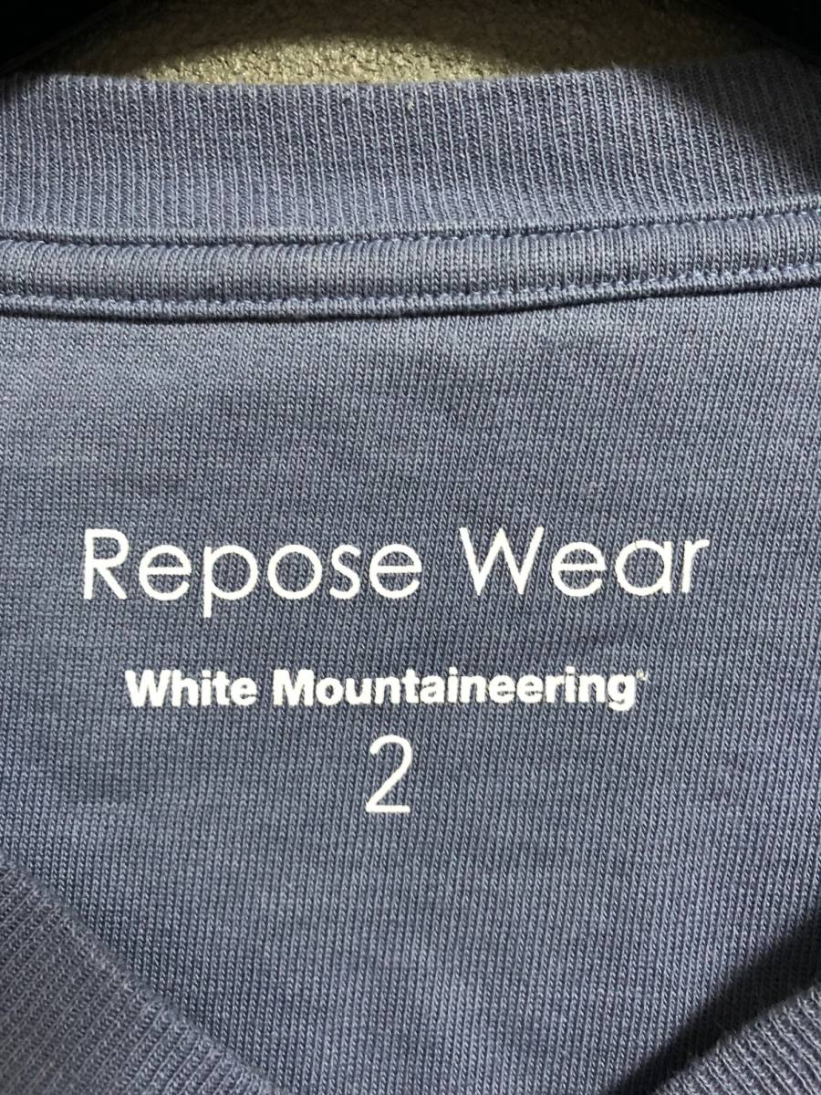 名作 White Mountaineering LAYERED WIDE T-SHIRT レイヤード 胸ポケット ワイド Tシャツ RW2171501 ホワイトマウンテニアリングの画像5