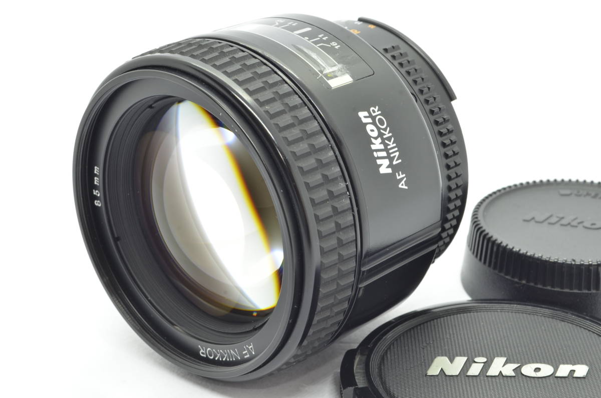 最適な材料 NIKKOR AF 【外観並級以下】Nikon 85mm ニコン #t5679 D f