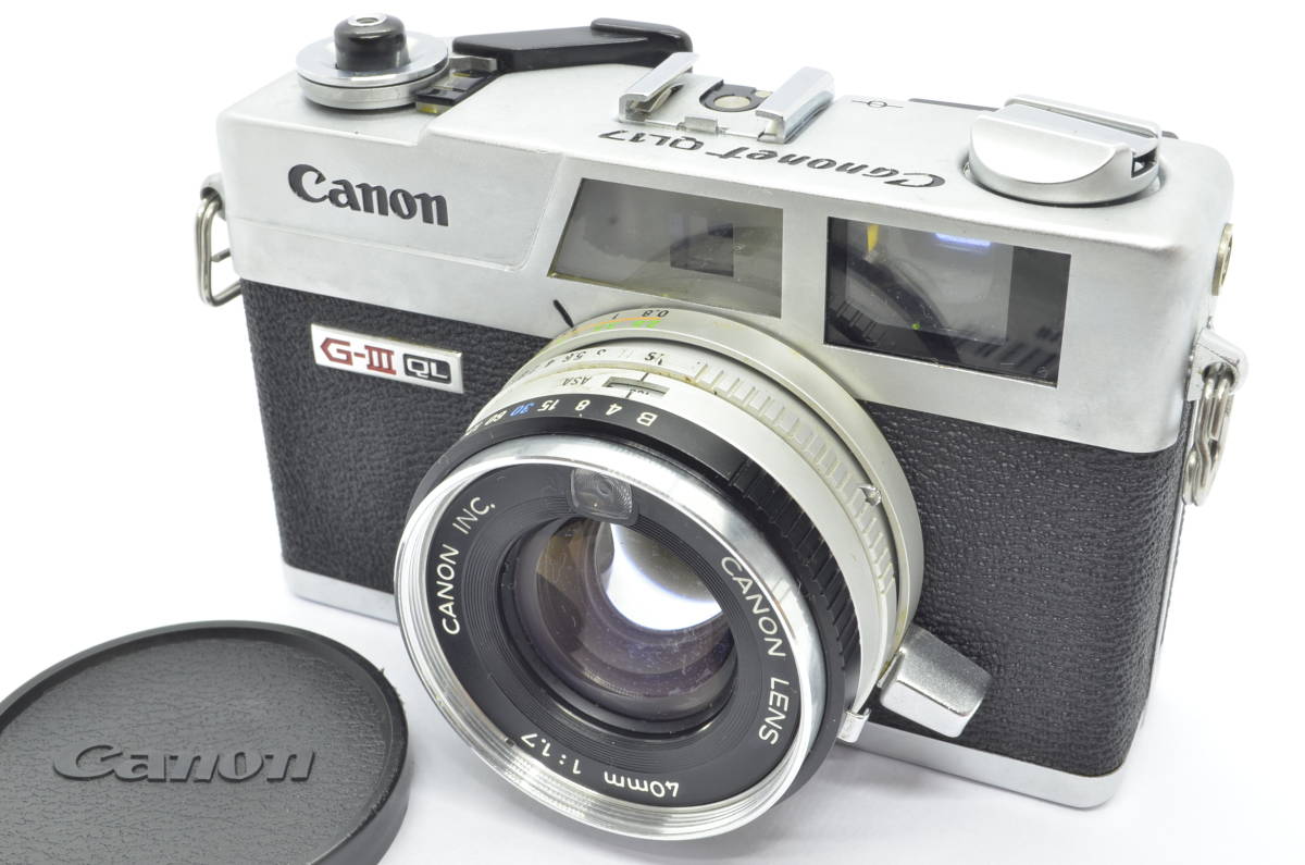 2022新春福袋】 【外観並級以下】Canon Canonet G-III QL17 キャノン