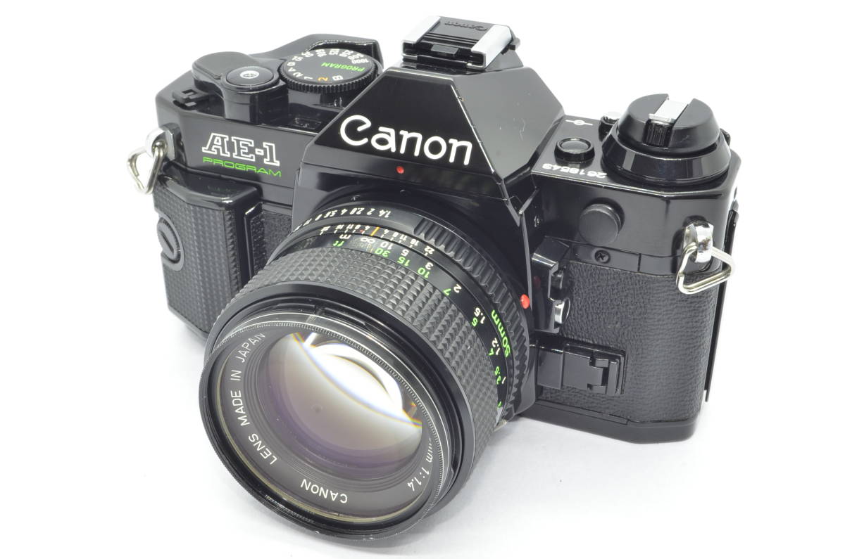 よくご ヤフオク! キヤノン Canon AE-1P+FD50/1.4 - からご