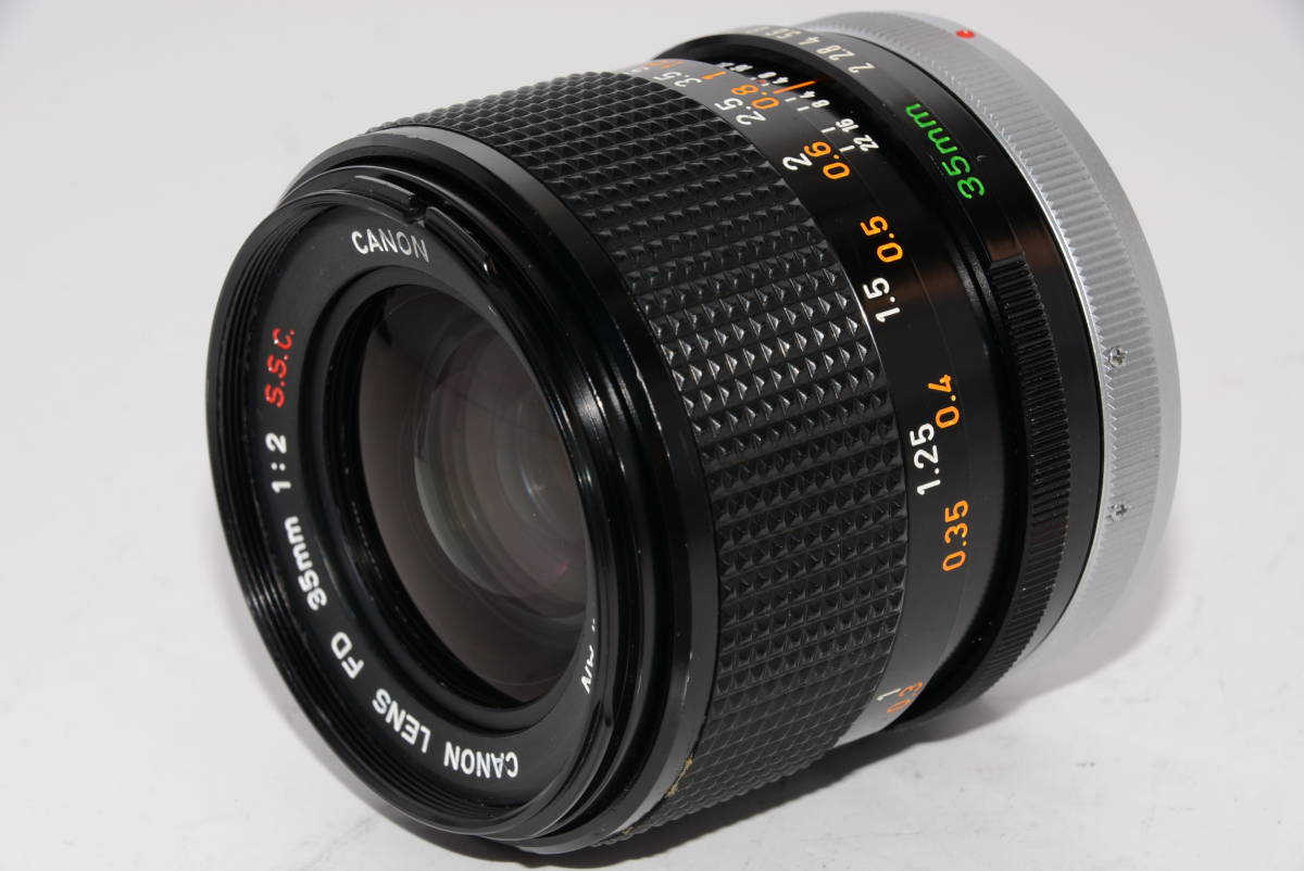 【外観特上級】Canon FD 35mm f/2 S.S.C. キャノン　#t5830